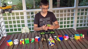 Кубик рубика, его виды, сборка на время, куб гигант 6х6