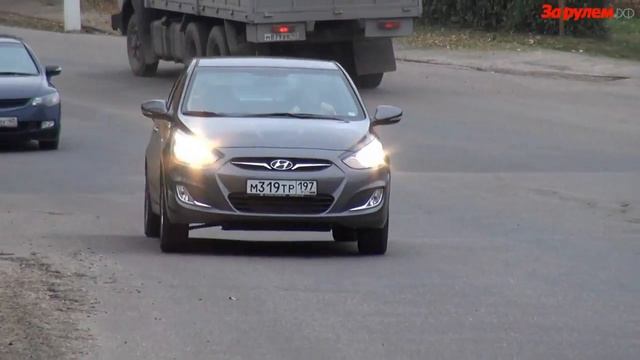 "За рулем" тестирует Солярис с обновленной подвеской смотреть онлайн