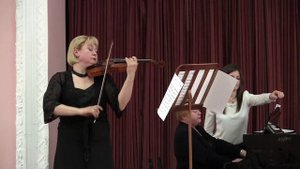 А. д’Амбросио Романс для скрипки (Oп.9) /A. d’Ambrosio Romance for violin and piano (Op.9)