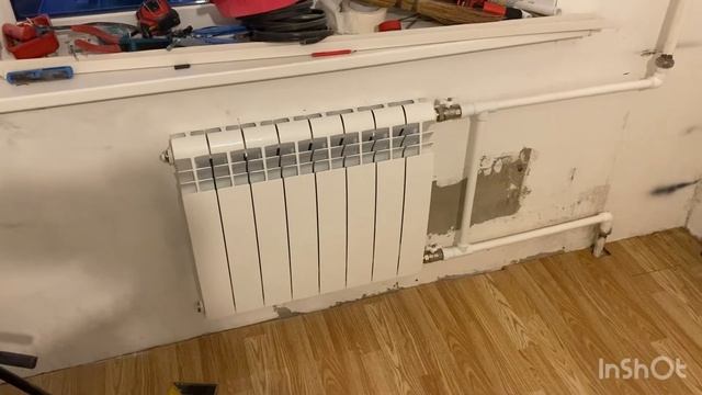 Капитальный косметический ремонт. Установка радиатора Royal. Ошибки и исправления ! смотреть онлайн