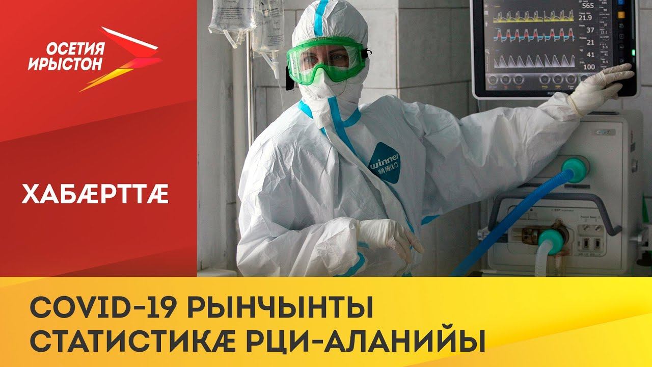 COVID 19 рынчынты статистикæ РЦИ Аланийы