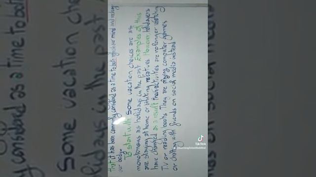 Writing an article about holidaying смотреть онлайн