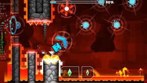 Прохожу уровни геометри даш