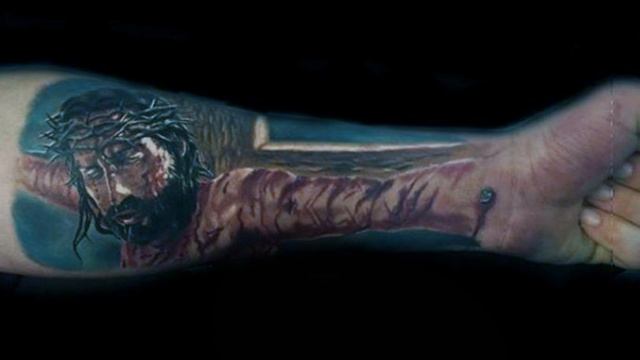 50 Jesus Forearm Tattoos For Men смотреть онлайн