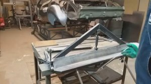 ЛИСТОГИБ из уголков и швеллера. 50 кг.