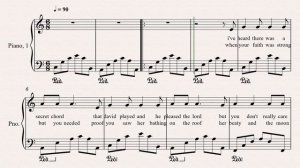 Leonard Cohen "Hallelujah" / Леонард Коэн "Аллилуйя"