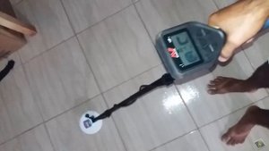 testando detector GOLD MONSTER 1000 MINELAB