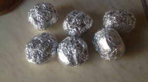 Картошка запеченная в фольге в духовке!!! Очень вкусная