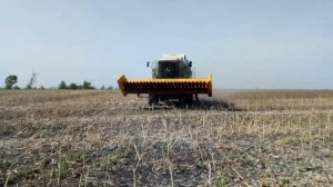 косим подсолнечник