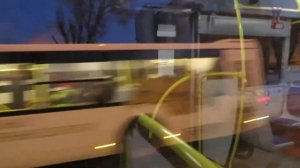 Поездка на новом автобусе ЛиАЗ-5292.67 № В 731 ТО 763 - Маршрут №46 Тольятти. (07.02.2021)