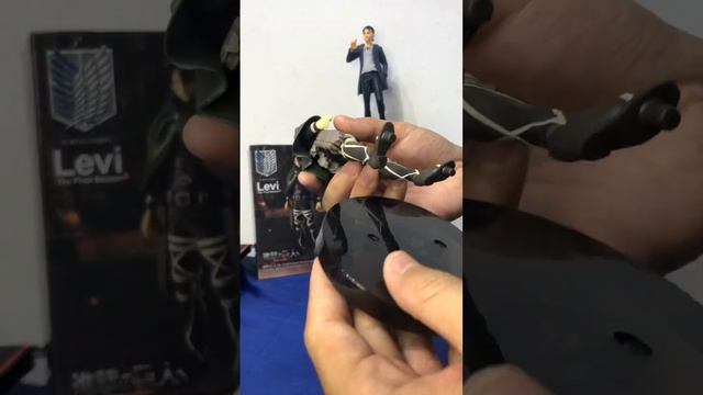 ATTACK ON TITAN Anime Levi Ackerman Figure Unboxing смотреть онлайн