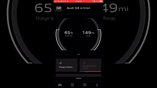 Audi Q4 E-Tron Interior pre-heat #audi #audiq4etron #q4etron