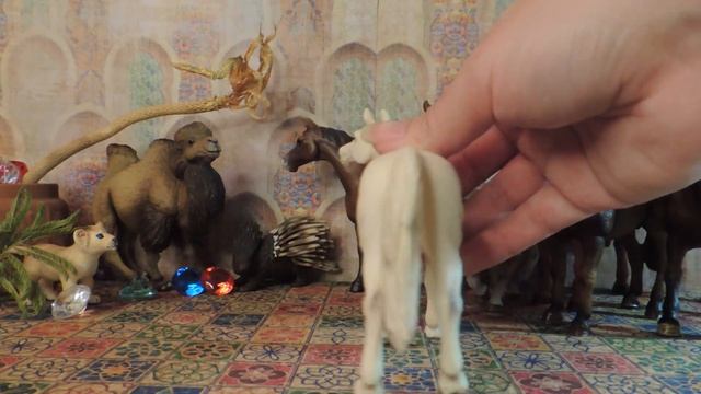 Обзор коллекции. А- аппалуза и арабские лошади(Schleich, Collecta, Papo, Safari Ltd).Паддоки. смотреть онлайн