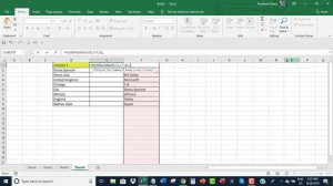 Align duplicates from two columns to same rows in Excel