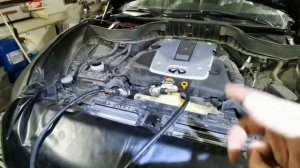 Инфинити FX37. Полная аппаратная замена антифриза.