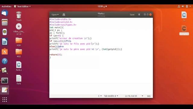 creation de processus avec fork ( c linux ) darja смотреть онлайн