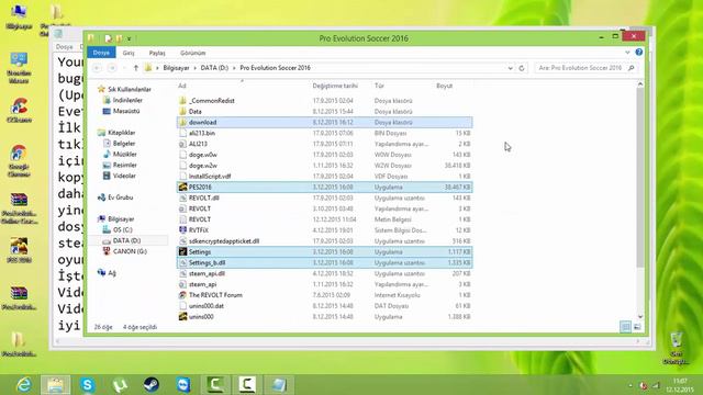 Pes 2016 korsan oyunda online oynama(v1.03) смотреть онлайн