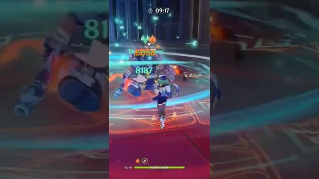 САМЫЙ СИЛЬНЫЙ ЭПИЧЕСКИЙ ПЕРСОНАЖ GENSHIN IMPACT - ЯНЬ ФЭЙ! Прокачка 56 ранга, еще не сильнейшая.