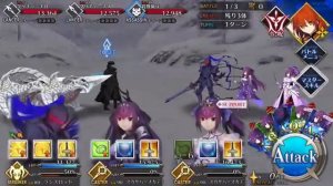 【FGO】Double Skadi 3T Farming ft Lancelot (Traces of Christmas)【Fate/Grand Order】