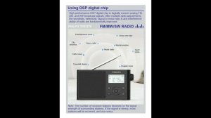 Philips TAR3378 Short wave Radio SW FM AM bluetooth speaker for the elderly - PHILIPS TAR3378