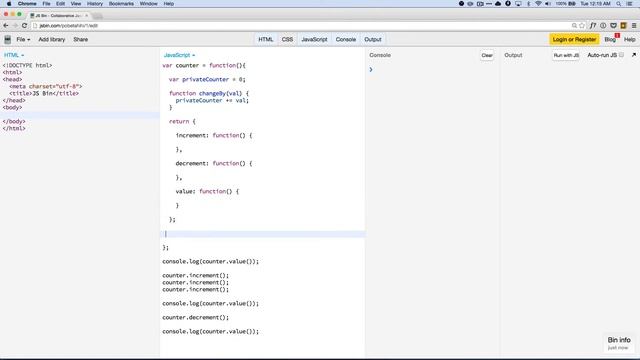 Module Pattern in JavaScript