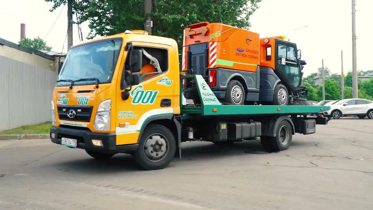 Подметально-уборочная машины ПУМ RG-8240