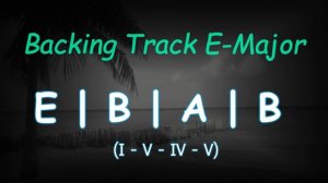 Acoustic Guitar Backing Track E Major | 110 BPM | Guitar Backing Track