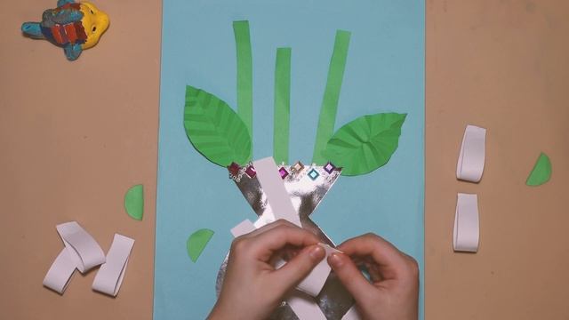 Поделки из бумаги Цветы, поделка цветы из бумаги своими руками, цветы из бумаги поделка для детей смотреть онлайн