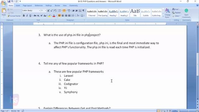 interview questions and answers | interview questions on php | Sekharmetla | Harisystems