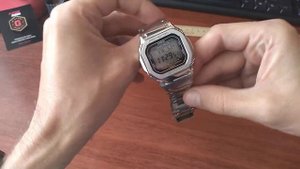 Стальной MOD для Casio G-Shock G-5600E-1DR