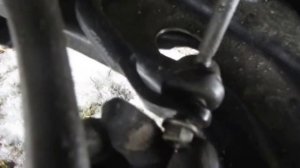 Peugeot 207 2007 г  замена стойки стабилизатора