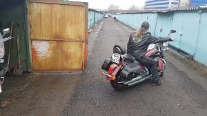 Kawasaki VN2000. После зимней спячки. Первый выезд в году