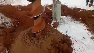 Ямобур на базе крана КАМАЗ вездеход и газ Садко Aichi