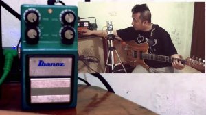 Ibanez ts9dx sound check. a box of tubescreamers