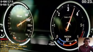 Exhaust Sound BMW X5 F15 Acceleration 0-260 Battle 25d 30d 35d 40d M50d 35i 50i 40e