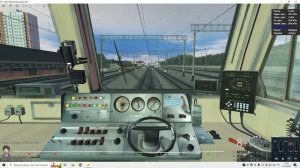 TRAINZ 19: Серпухов - Москва РЕКС на ЭД4М-0091
