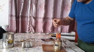 Как натянуть каппиляр для рыбалки , кембрик сибирский.