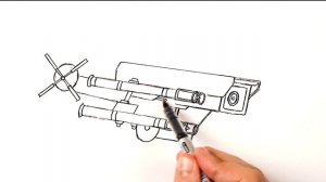 Как нарисовать Камера Вертолет из Skibidi Toilet