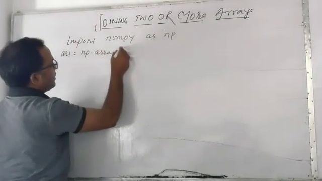 Numpy Array 7 Joining of Arrays смотреть онлайн