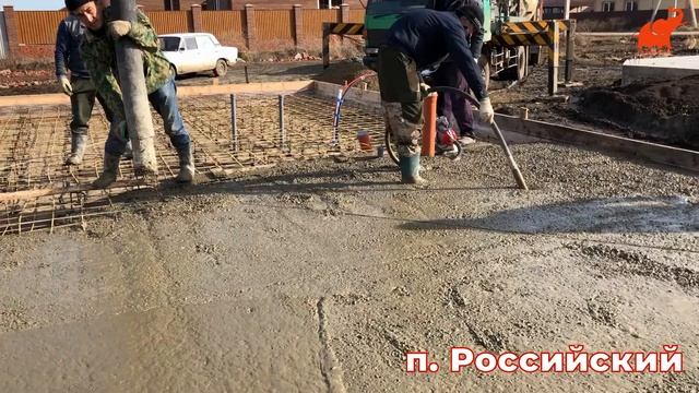 ЗАЛИВКА ПЛИТЫ ЦОКОЛЯ