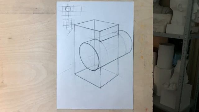 Основные законы взаимодействия геометрических тел. ЦИЛИНДР и ПРИЗМА смотреть онлайн