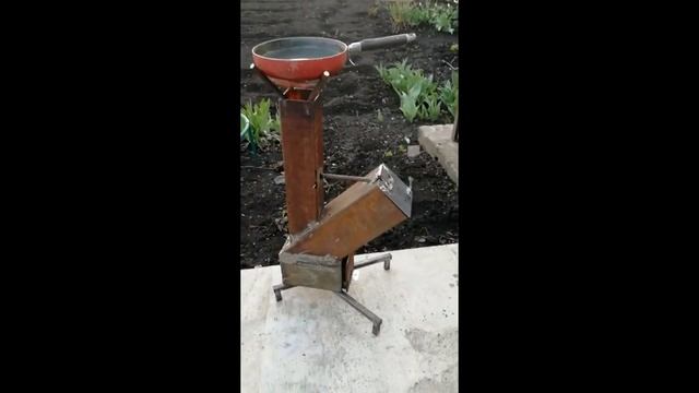 Самодельная печь для казана. смотреть онлайн