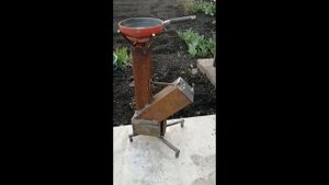 Самодельная печь для казана.