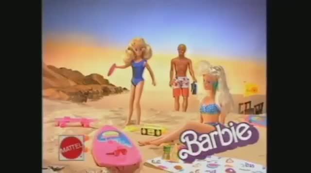 1987 Реклама куклы Барби Маттел Линейка кукол из Серии Калифорния Mattel California Barbie line