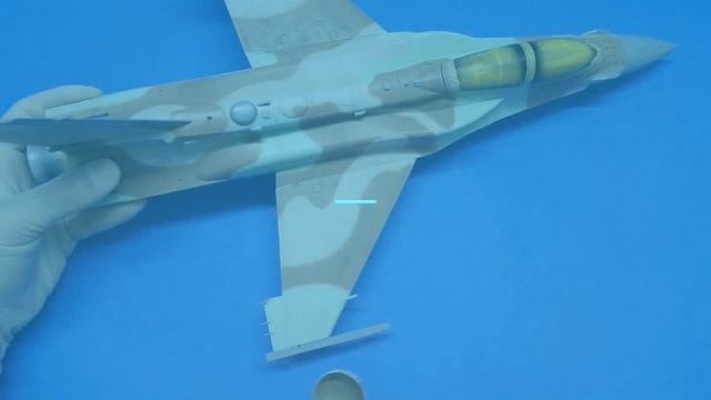 Step by Step Academy 1/32 F-16 SUFA Part 2 (Painting and Final Reveal)