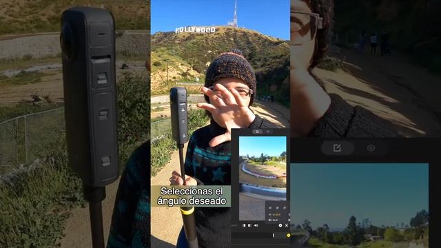 La única cámara 360º con SELFIE STICK INVISIBLE ? Link en COMENTARIOS??? смотреть онлайн