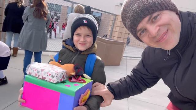 День Святого Валентина в Американской школе #сша #школавсша