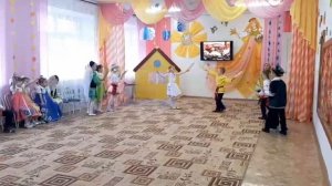 Танцевальная постановка "Хлеб да соль" подготовительная группа