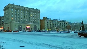 Магнитогорск, площадь Ленина, сквер Университетский, проспект Ленина, Ленинский район (07.01.2022)