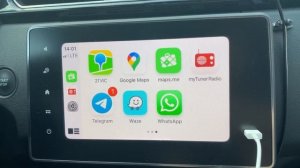 Обзор системы Apple CarPlay на автомобиле Renault Arkana (Рено аркана)